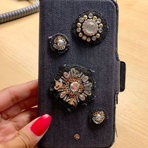 Kate Spade Denim iPhone 7 Folio Case